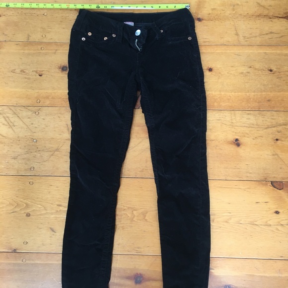 True Religion *Rare* Vintage Black Jeans, Size 28 - Picture 2 of 8